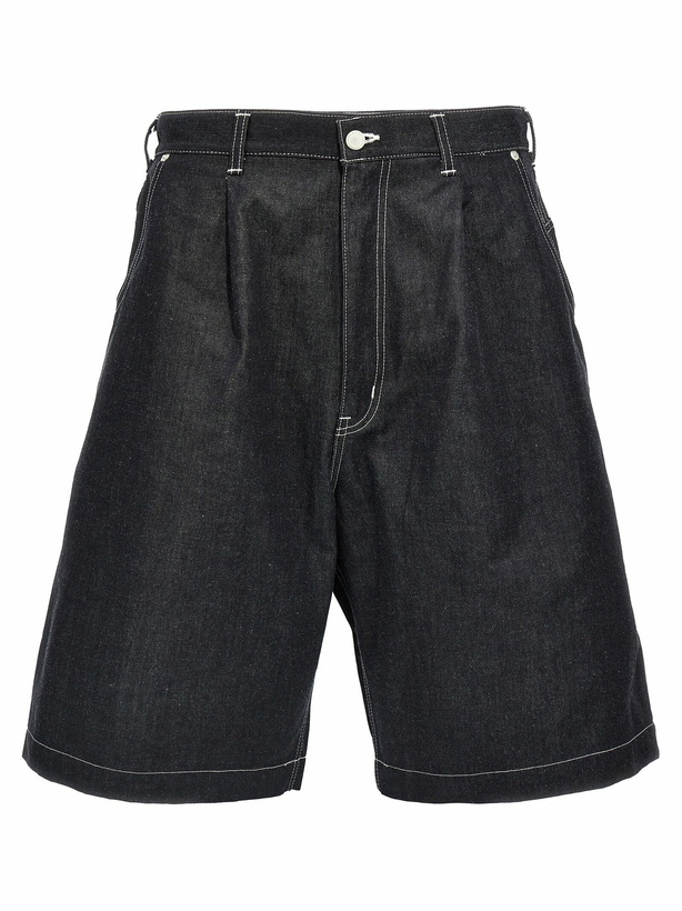 Photo: Comme des Garçons Homme Denim Bermuda Shorts