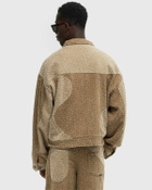 Honor The Gift GROOVE PANEL JACKET Beige Mens Track Jacket