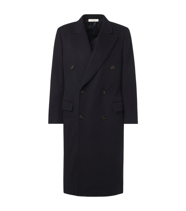 Photo: Umit Benan President double-breasted cashmere coat