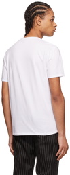 Just Cavalli White Cotton T-Shirt