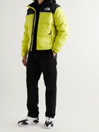 THE NORTH FACE - 1996 Retro Nuptse Quilted DWR-Coated Ripstop Down Hooded Jacket - Yellow