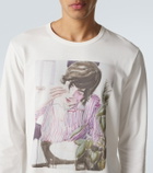 Junya Watanabe x Merz B. Schwanen cotton jersey T-shirt