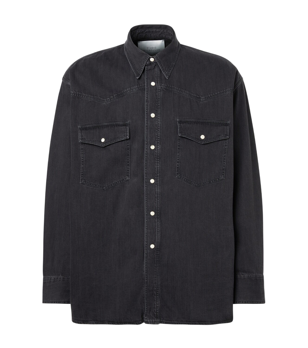 Studio Nicholson Land Denim – Black Black Land Jeans by Studio Nicholson on Sale