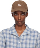 Maison Kitsuné Brown Baby Fox Cap