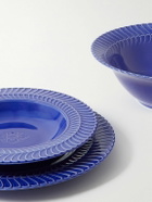 Buccellati - Double Rouche 23cm Porcelain Soup Bowl
