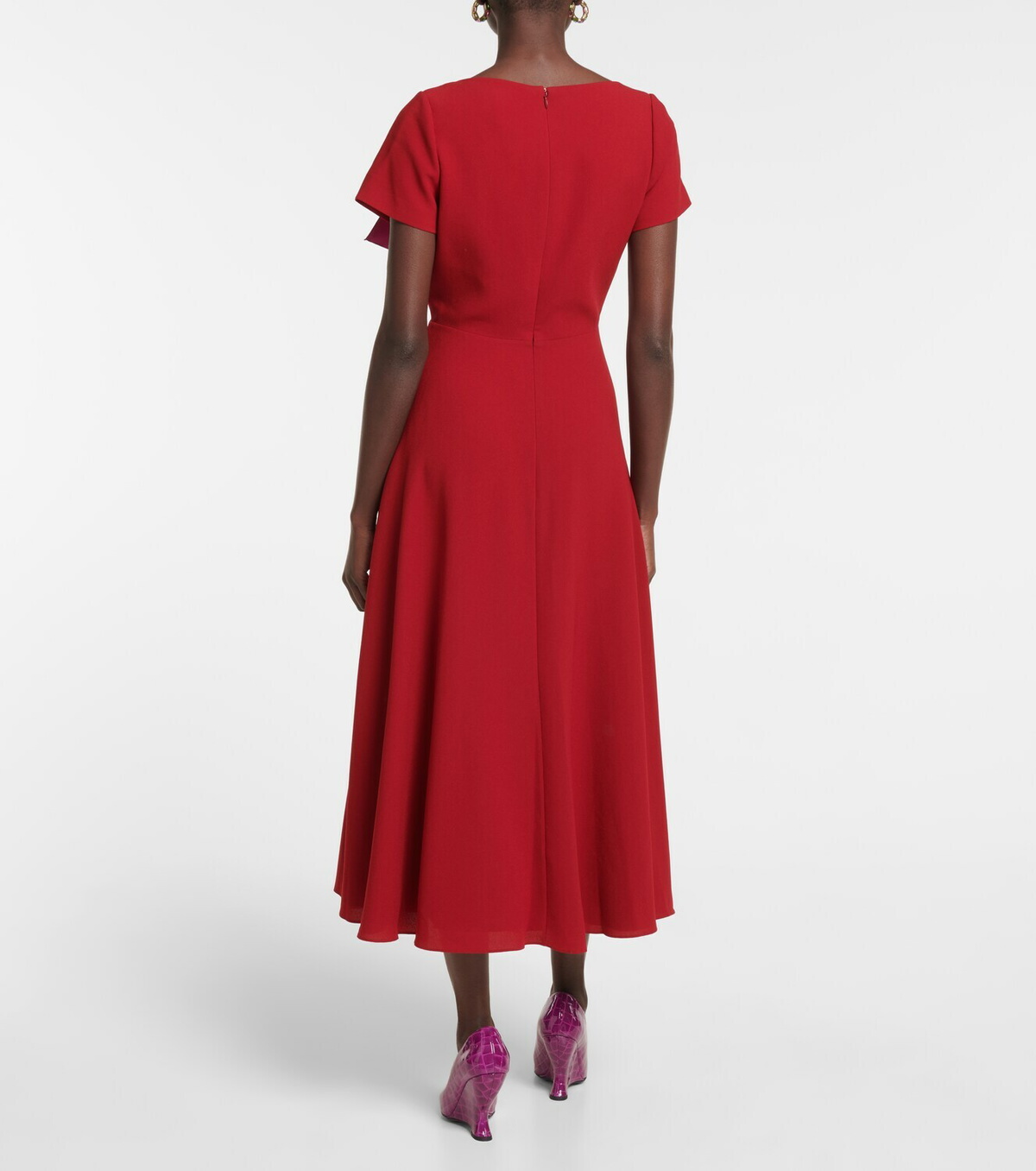 Roksanda - Luna crêpe midi dress