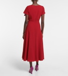 Roksanda - Luna crêpe midi dress