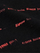 Simone Rocha - Logo-Print Cotton-Jersey T-Shirt - Black