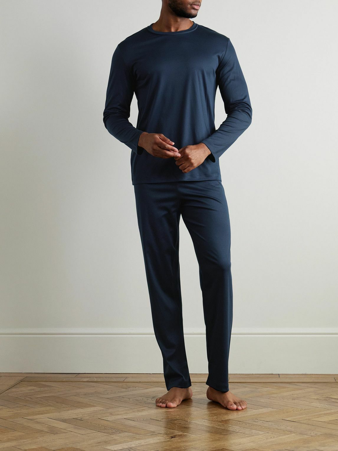 ZIMMERLI - Sea Island Cotton Pyjama Set - Blue