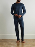 ZIMMERLI - Sea Island Cotton Pyjama Set - Blue