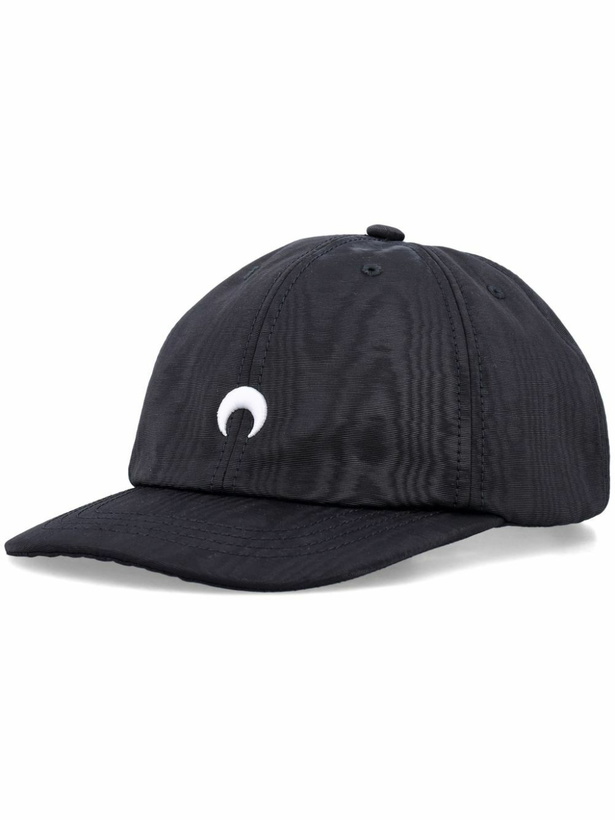 Photo: Marine Serre Regenerated Moire Baseball Cap