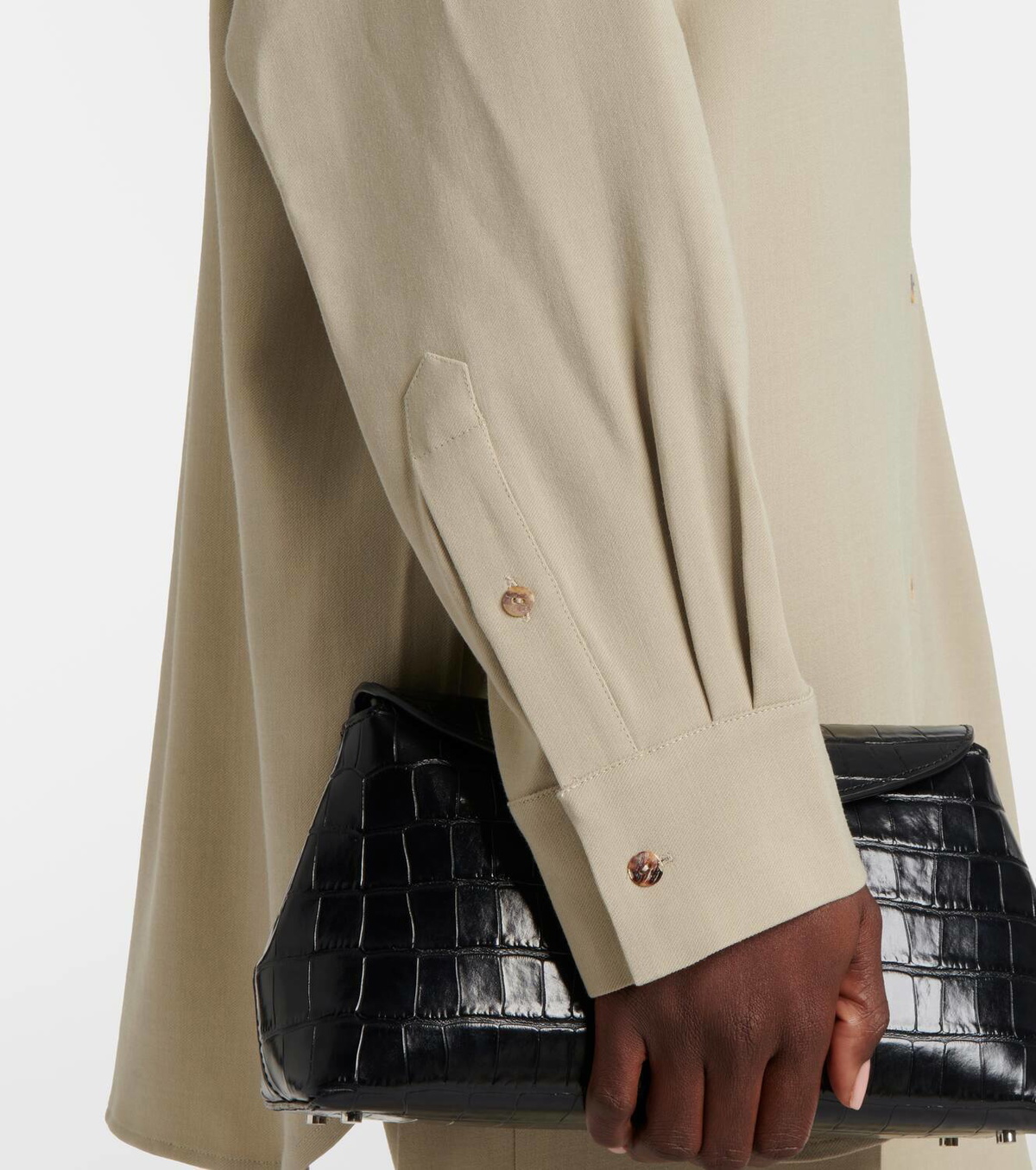 Tove Rumer wool-blend shirt