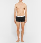 Calvin Klein Underwear - Three-Pack Low-Rise Stretch-Cotton Boxer Briefs - Black