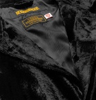 Neighborhood - Faux Fur Primaloft Coat - Black