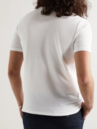 Incotex - Cotton-Piqué T-Shirt - White