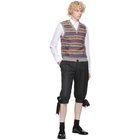 Maison Margiela Multicolor Reverse Fair Isle Vest