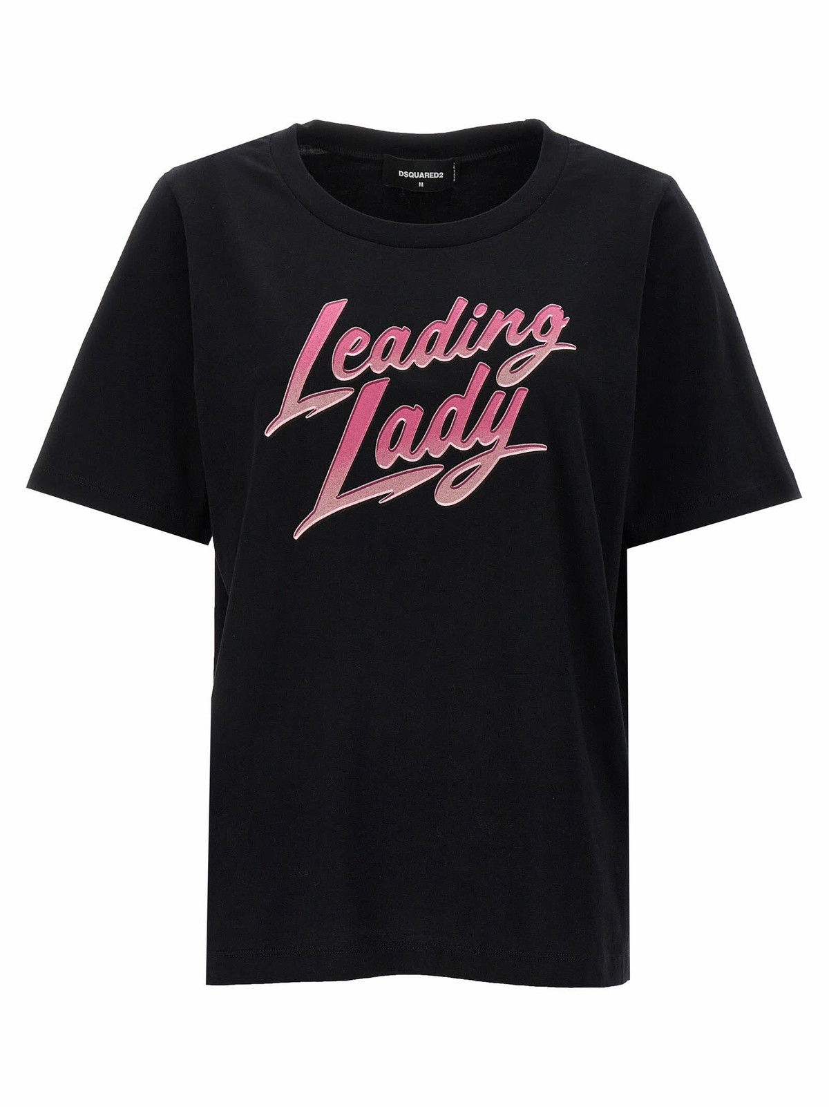 Dsquared2 ブラック クリスタルスター装飾 Tシャツ DSQUARED2 スタッズ Tシャツ | ブラック | FARFETCH JP
