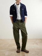 KAPITAL - OX Cotton-Poplin Shirt - White