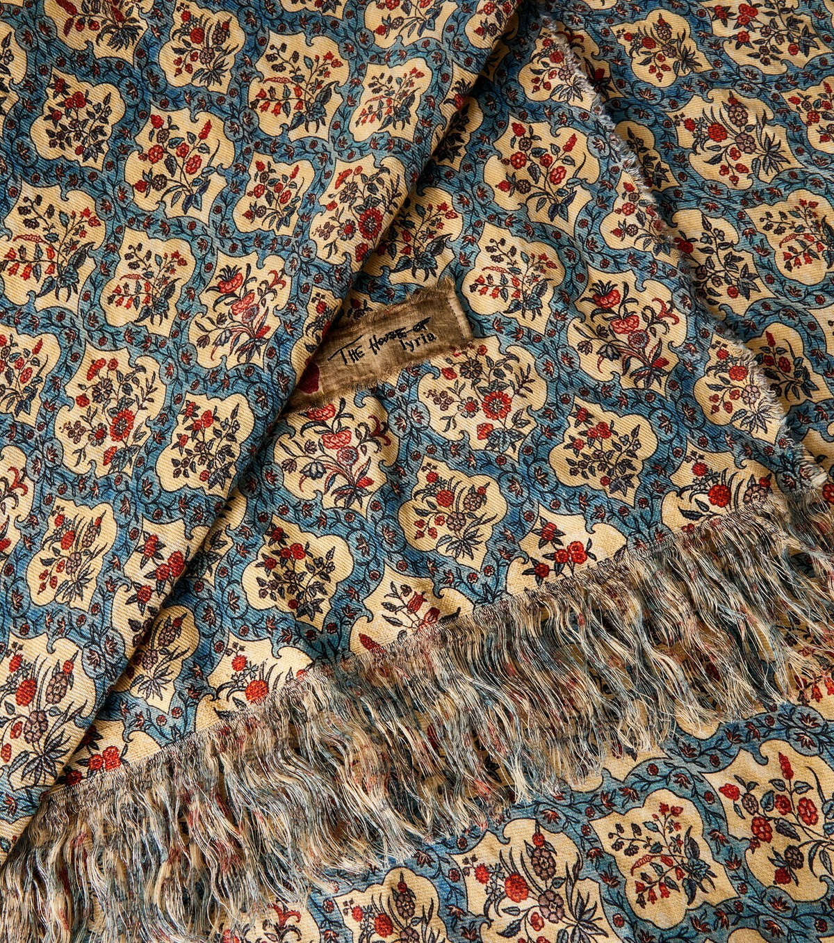 The House of Lyria Tormento floral linen tablecloth