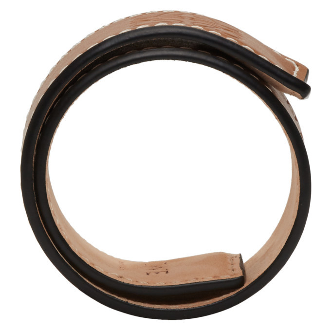 Loewe Tan Small Slap Bracelet Loewe