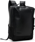 master-piece Black Slick ver. 2WAY Leather Backpack