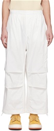 SUNNEI White Coulisse Cargo Pants