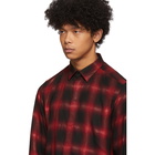 Diesel Black and Red Marlene-C Shirt