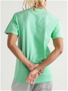 iggy - Printed Cotton-Jersey T-Shirt - Green