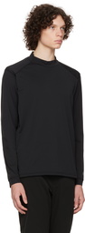 Goldwin Black Print Long Sleeve T-Shirt