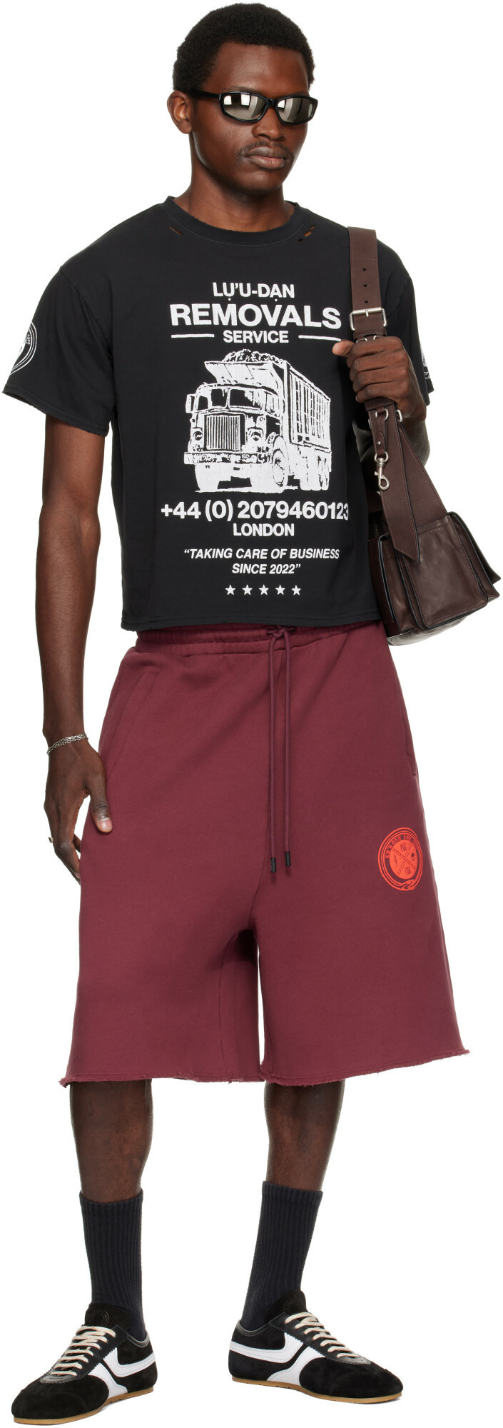 LU'U DAN Black Box T-shirt