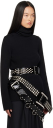Junya Watanabe Black Enamel Belt