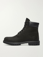 Timberland - Premium 6-Inch Nubuck Lace-Up Boots - Black