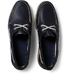 Sperry - Authentic Original Leather Boat Shoes - Men - Navy