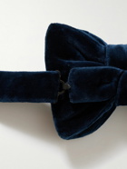 TOM FORD - Pre-Tied Cotton-Velvet Bow Tie