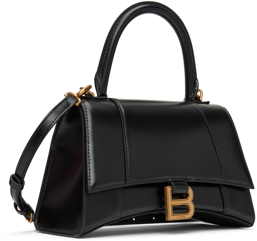 Balenciaga Black Small Hourglass Bag Balenciaga