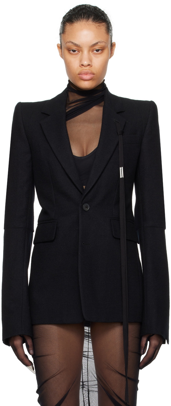 Black Rachele Blazer by Ann Demeulemeester on Sale