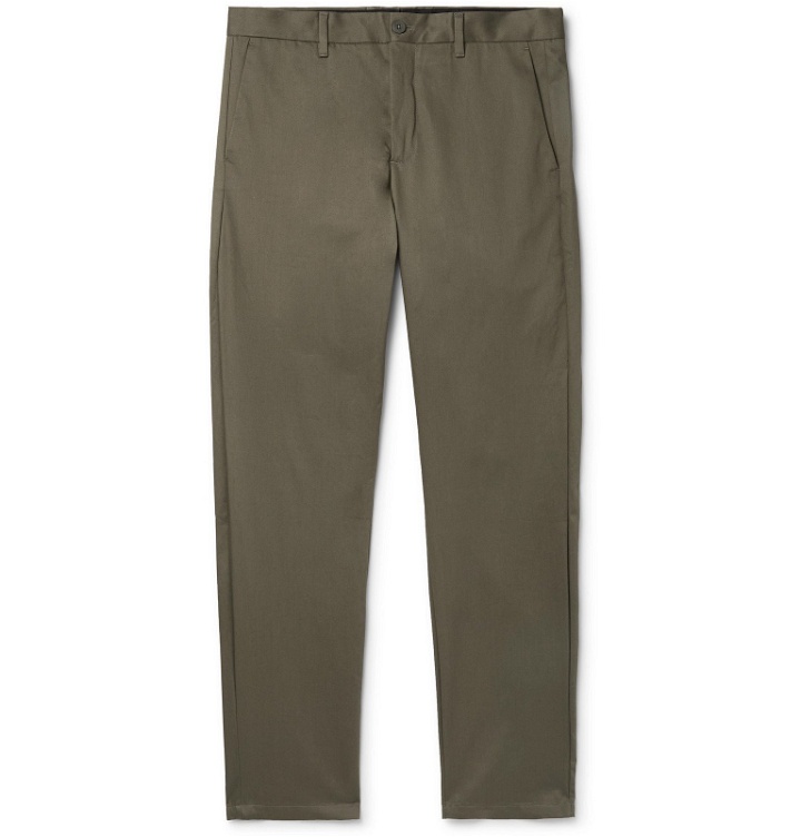 Photo: Norse Projects - Albin Cotton-Twill Chinos - Green