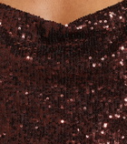 Balmain - Sequined bralette