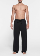 Skims Straight-leg Jersey Trousers Black