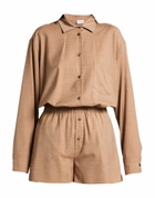 The Andamane Womens Co-ord Camel