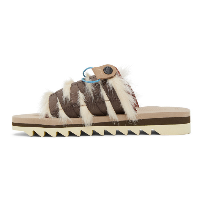 Suicoke Beige DAO-3 Sandals Suicoke