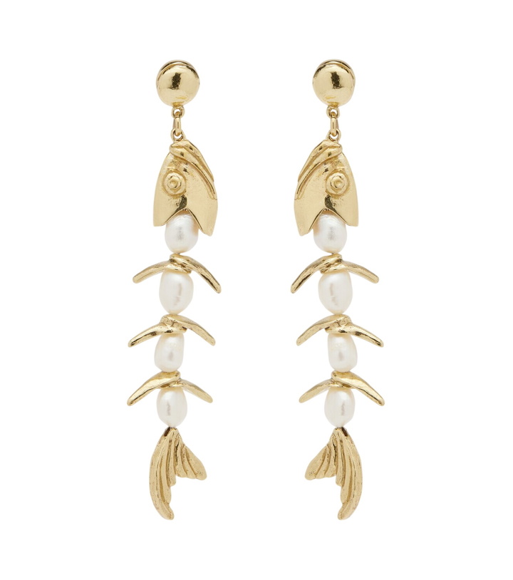 Photo: Alémais Calypso embellished drop earrings