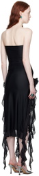Fancì Club Black 'The Thieves' Maxi Dress