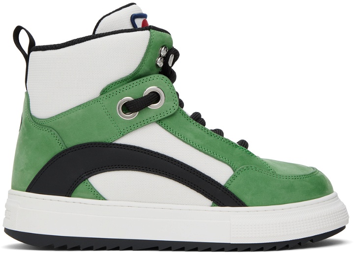 Photo: Dsquared2 Green Boogie Sneakers