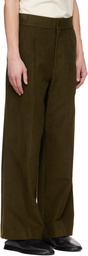 Fear of God Brown Wide-Leg Trousers