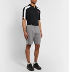 Adidas Golf - Colour-Block HEAT.RDY Mesh Golf Polo Shirt - Black