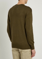 Tods Crew-neck Cotton-knit Jumper Brown