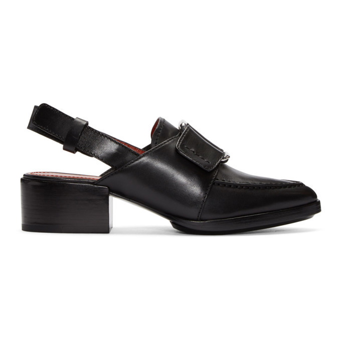 Photo: 3.1 Phillip Lim Black Buckle Loafers