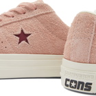 Converse One Star Pro Vintage Suede Sneakers in Canyon Dusk/Cherry Vision