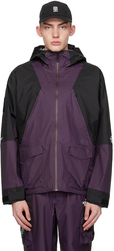 Photo: UNDERCOVER Purple & Black The North Face Edition Hike Jacket
